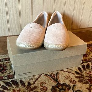 Clarks Women's Pink Slip-On Shoes